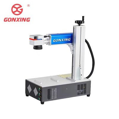 JPT GONXING LASER 20w 30w 60w 100w MOPA Máquina de Marcado con Láser para Marcado de Color Refrigeración por Aire Dwg Soportado Pequeño y Portátil