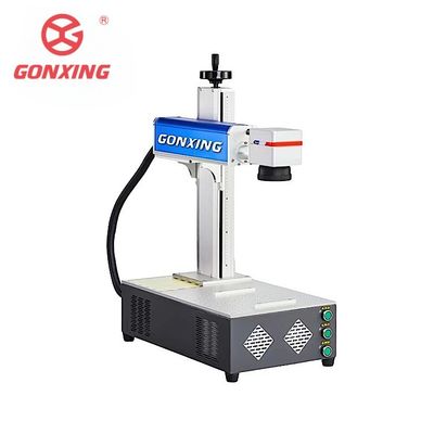 JPT GONXING LASER 20w 30w 60w 100w MOPA Máquina de Marcado con Láser para Marcado de Color Refrigeración por Aire Dwg Soportado Pequeño y Portátil