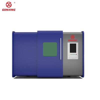 Máquina de corte por láser de chapa metálica industrial de doble mesa modelo 6000w con configuración de 4 ejes y servomotor Yaskawa