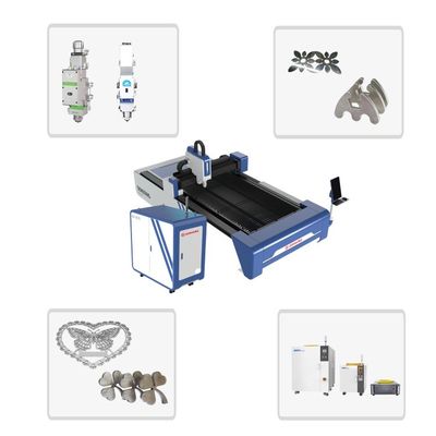 2024 Max Raycus IPG 3015 1kw 1500w 2000w 3000w 6000w Máquina de corte por láser de fibra de carbono CNC para chapa de metal y tubo