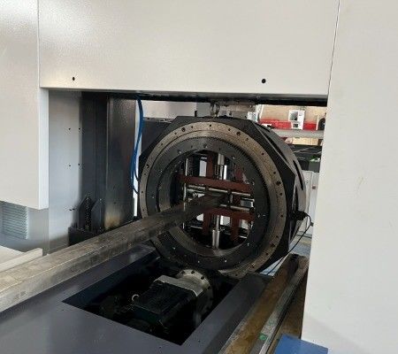 GONXING 3d Autofoco tubo de tubería de acero máquina de corte por láser de metal CNC con YYC-Taiwan rack de engranajes de corte de espesor 20 mm