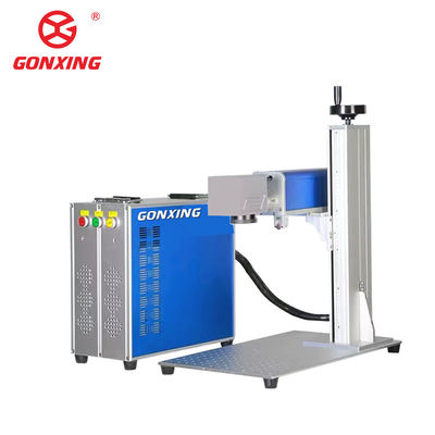 Configuración independiente GONXING Máquina de marcado con láser UV dividido 3W 5W 10W láser de fibra con doble luz roja para vidrio