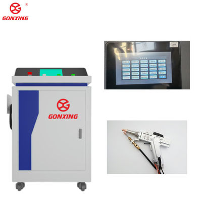 Máquina de limpieza láser portátil para la industria aplicada con fuente láser MAX y procesamiento continuo de eliminación de óxido de 1000w a 2000w