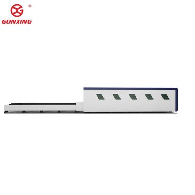 30 mm de espesor de corte Máquina de corte de metal con láser de fibra completamente cerrada y mesa intercambiable para cortar materiales metálicos de tubo