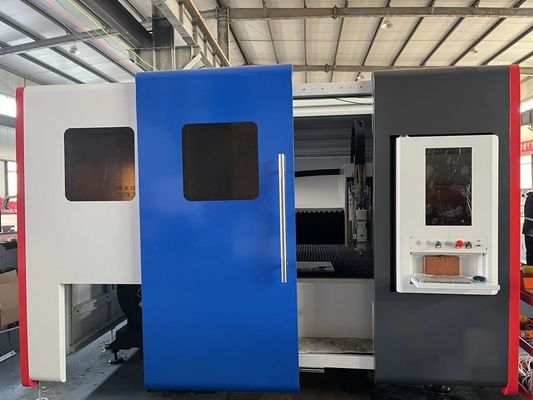 Máquina automática de corte por láser de fibra de metal GONXINGFab con componentes Schneider Electric-Francia y formato gráfico LAS compatible
