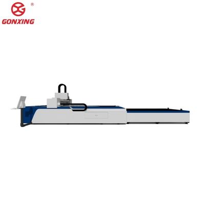 Máquina de corte por láser de chapa de metal de 5500 KG para gran operación pulsada de placas de acero inoxidable y tubos de tipo guarnición