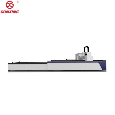 Máquina de corte por láser de chapa de metal de 5500 KG para gran operación pulsada de placas de acero inoxidable y tubos de tipo guarnición