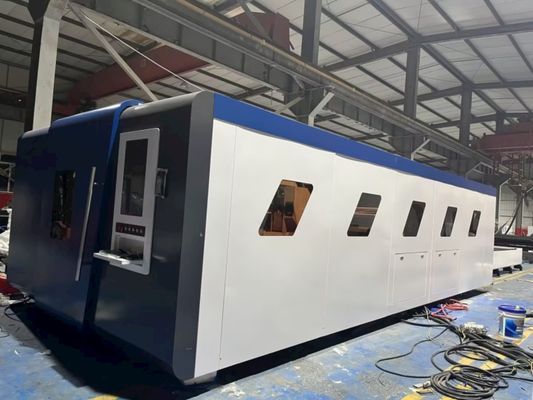 Máquina de corte por láser de fibra metálica de 3-6KW/8KW/12000W/20000W con y Fuji/Delta/INOVANCE/Yasukawa Servo Motor