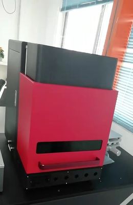 Max fuente láser 3D tipo cerrado de marcaje CNC máquina de corte de grabado para metales de oro plata en 110 * 110mm área de marcado