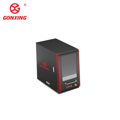 Software de control EZCAD 30W 50W Máquina de grabado de marcado por láser de fibra cerrada para grabado portátil en collar