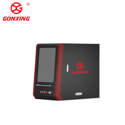 Software de control EZCAD 30W 50W Máquina de grabado de marcado por láser de fibra cerrada para grabado portátil en collar