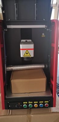 Modo de enfriamiento Refrigeración por aire 20W 30W 50W Metal Acero inoxidable Aluminio Tipo de escritorio Máquina de marcado por láser de fibra para industrial
