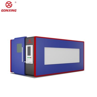 1530 GXLASER Máquina de corte de chapa de metal y cortador de láser de doble fibra de 1500w con interruptor de circuito Schneider Electric-Francia