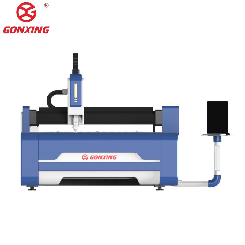 2000W y 3000W GX-3015E Máquina de corte por láser de fibra de modelo para lente óptica de metal Área de corte de longitud de onda 1500 * 3000mm