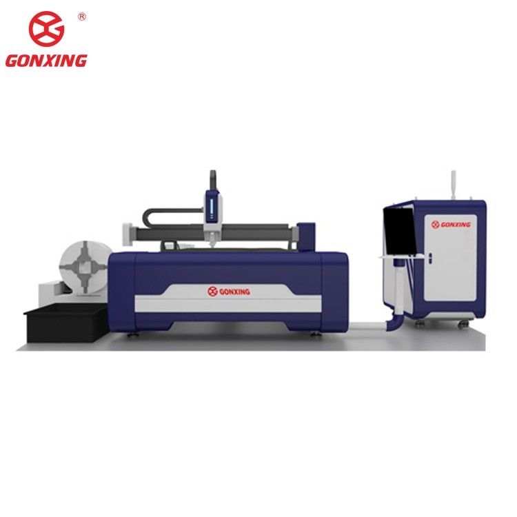 Máquina de corte por láser de fibra CNC 2000W 3000W 4000W 6000W 12000W para corte de hojas y tubos Flexible