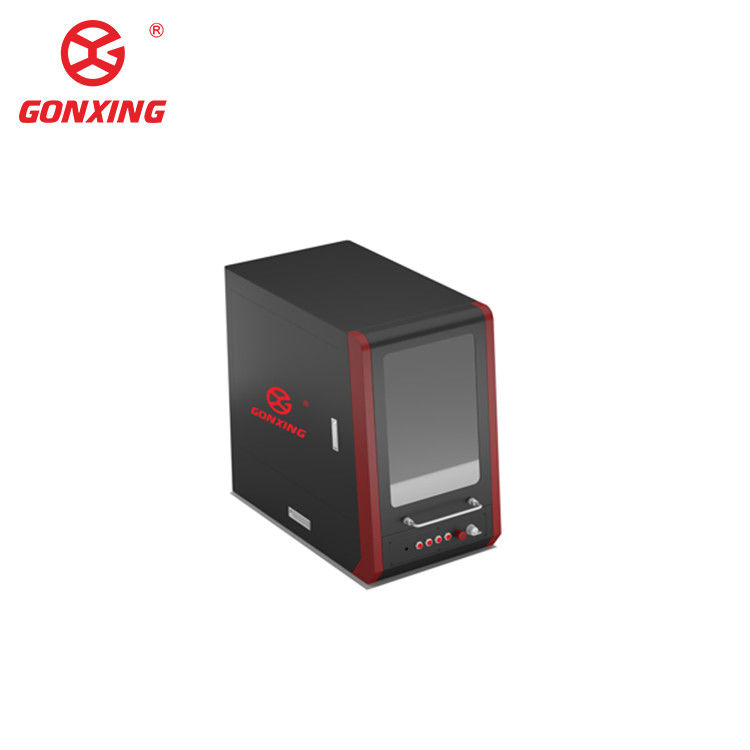 Precisión 30W 50W Mopa UV Fibra Cerrada Máquina de grabado con láser de marcado collar JCZ EZcad2.0/3.0 3D de cuero de caucho para joyería