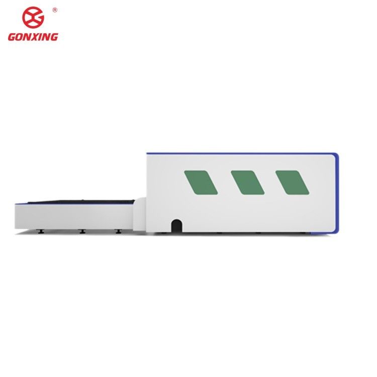 Material aplicable Máquina de corte de metal con láser de fibra totalmente cerrada con espesor de corte de mesa intercambiable de 30 mm