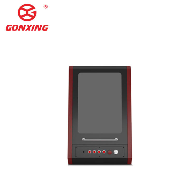 Software de control EZCAD 30W 50W Máquina de grabado de marcado por láser de fibra cerrada para grabado portátil en collar