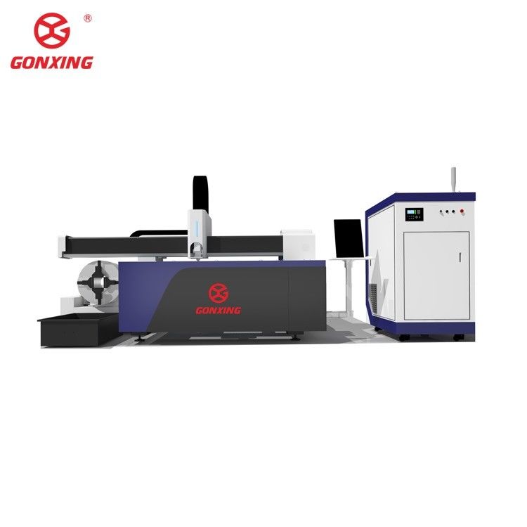 Tubos de acero inoxidable MAX/Raycus Cortador de láser de fibra Máquina de corte láser de enfoque automático con componentes eléctricos Schneider